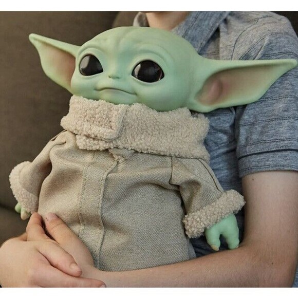 Star Wars Mandalorian The Child 11" Plush Baby Yoda Doll | Mattel NEW IN STOCK - Picture 3 of 6